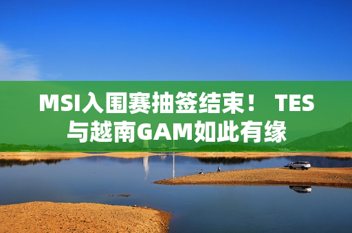 MSI入围赛抽签结束！ TES与越南GAM如此有缘